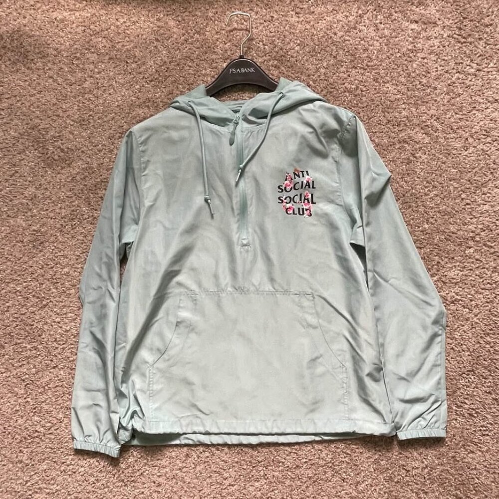 Anti Social Social Club Kkoch Anorak 'Aqua' | Blue | Size S